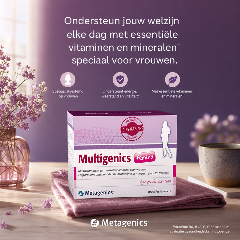 Metagenics Multigenics Femina 30 zakjes