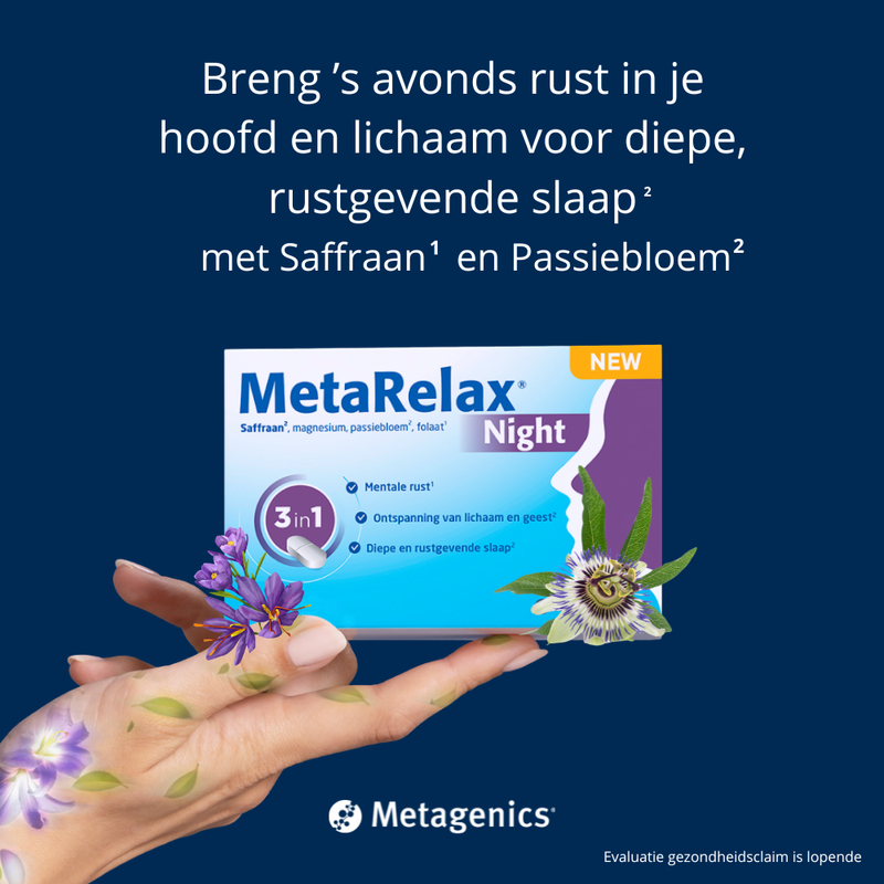 Metagenics MetaRelax Nacht 60 tabletten